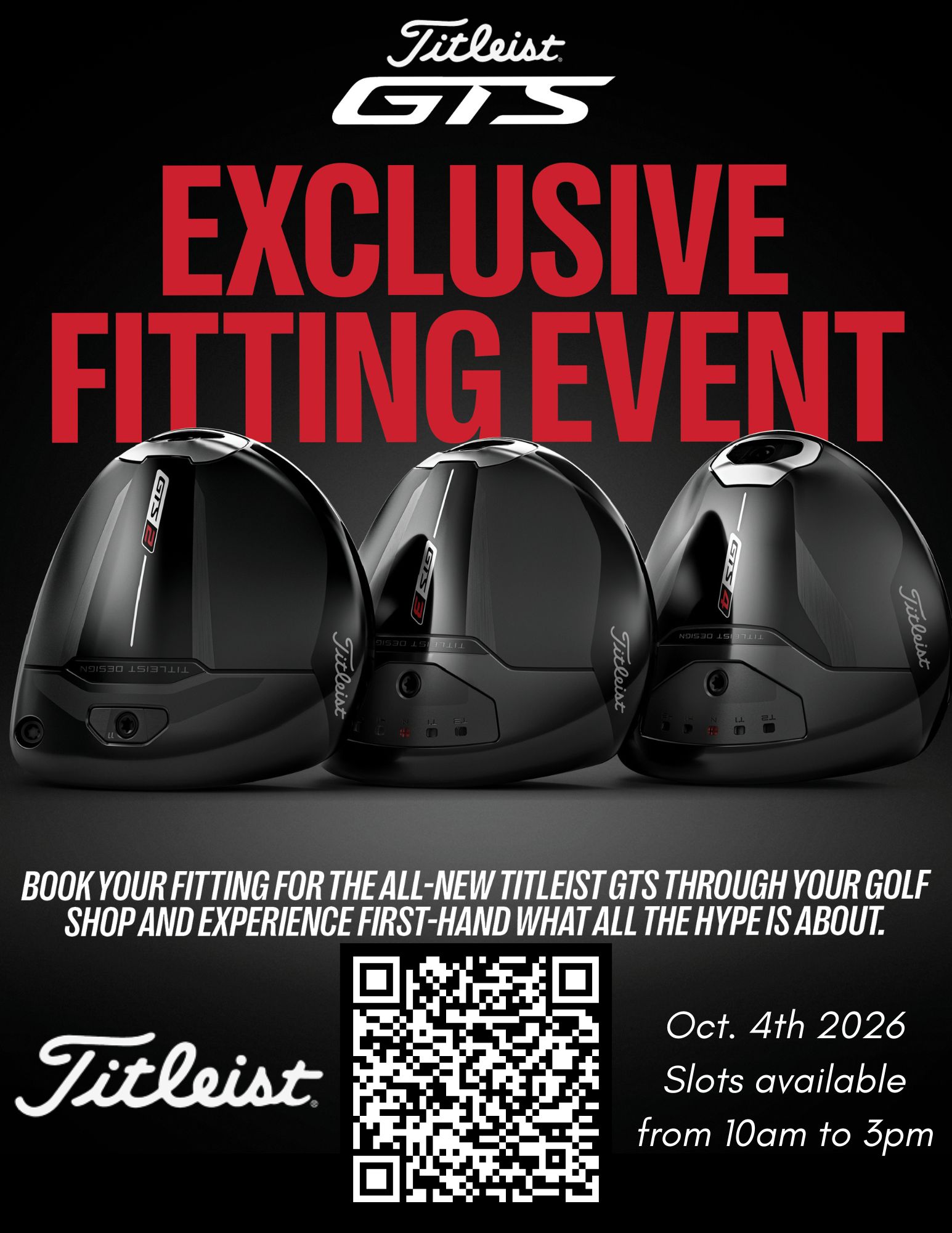 Titleist golf club fitting