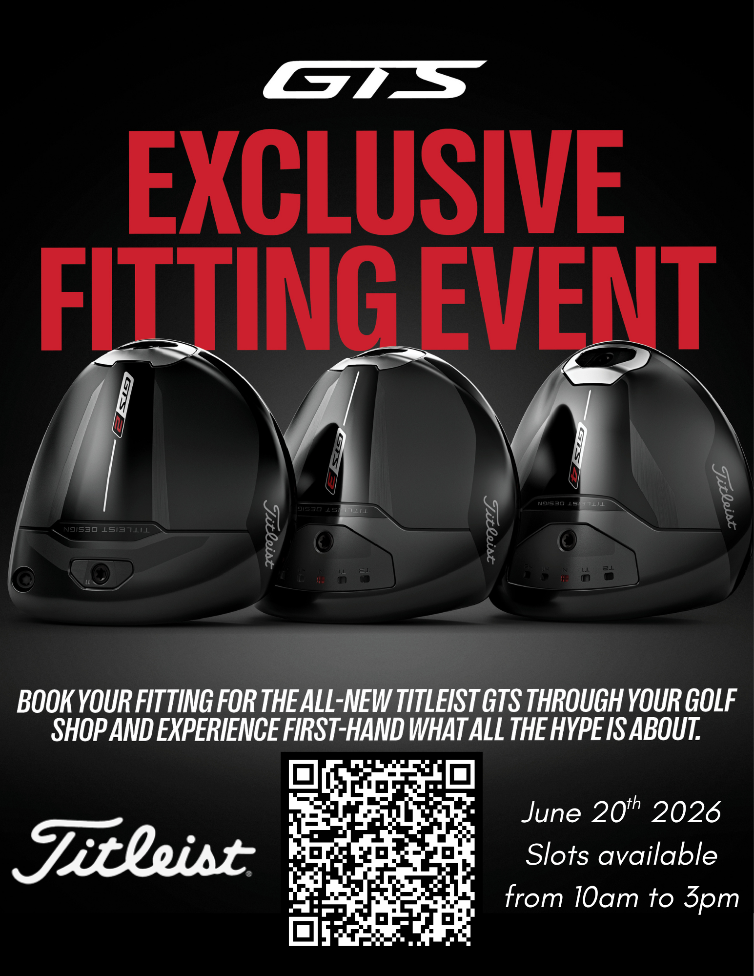 GTS Exclusive Fitting Event June 20 2026